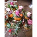 Herbstliche gesteckte Kürbisse ~ Herbstzauber ~...