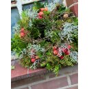 Natürlicher Türkranz Herbst & Winter‘  ca 35cm~ zauberhafte Naturdeko für die winterliche Jahreszeit