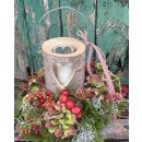 Herbstkranz mit Hortensie und einem dänischem Herz...