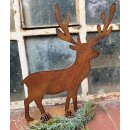 Deko Rost - Rothirsch ´Franzl ..toll für die...