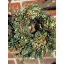 Winterkranz romantisch ~ ca.25cm - Nobilis mit Datteln...