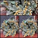 Trendiger Herbstkranz - Dattel-Eukalyptus...