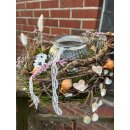 Mooskranz mit Windlicht   ~ zauberhafter Frühling...