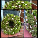 Frühlingskranz~ Mooskranz mit Kätzchen ca 28cm...