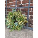 Winterzauber Kanz ca 30cm - Silberzypresse - Eukalyptus - Datteln ..Trendige  Naturdeko