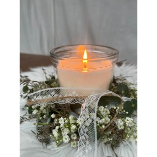 Zauberhafter kleiner Kranz für Ihre Deko / Hochzeit / Taufe / Kommunion/Windlichtkranz~ ca 14 cm