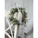 Zauberhafter kleiner Kranz für Ihre Deko / Hochzeit / Taufe / Kommunion/Windlichtkranz~ ca 14 cm