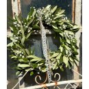 Frischer Olivenkranz mit zauberhaften Schleierkraut ca...