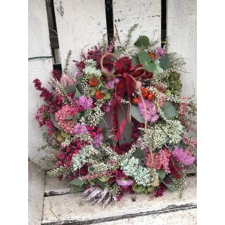 Herbstkranz ~ Buntercharme des Herbst ca.28 cm ~ Türkranz als Herbstdeko