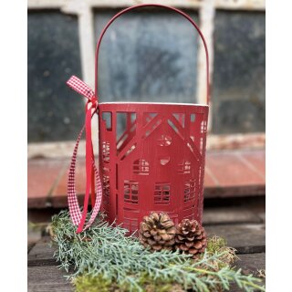 Windlicht im skandinavischen Landhausstil ...für eine natürliche, ruhige und gemütliche Atmosphäre