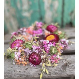 Wunderschöner Sommerkranz ~ Farbe des Spätsommers ...ca 20cm - perfekt für die Tischdeko