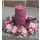 Zauberhafter Blütenkranz in romantischen Rosé und Beerentönen -ca 16cm -klein und fein- Herbstliebe