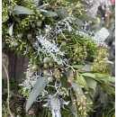 Herbstkranz in Green & White – edel und natürlich ~  ca. 33–35 cm ~ Türkranz zauberhaft herbstlich.. edel und natürlicher Kranz