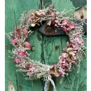 Herbstkranz Fluffy und Hortensie ca 22cm~ zauberhafte natürliche Deko ~ für Tür und Tisch #1