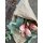 Amaryllis zweifarbige attraktiv- 2 Stück-  ..tolle Farbe mit großer Blüte, mindestens 4 Blütenknospen mit Eucalyptus und Thymian
